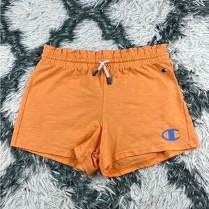 Champion Kids Girls Everyday Shorts Size XL 14/16 Orange